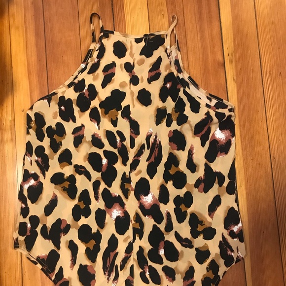 Leopard tank top size 10 - Picture 2 of 4
